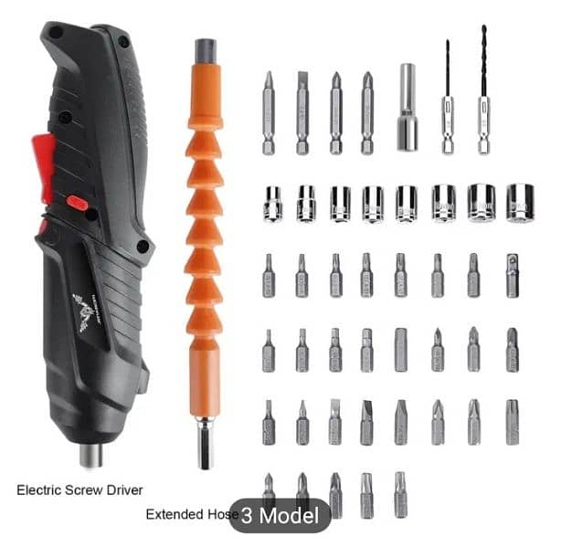 Rechargeable Electric mini drill and screw driver 8