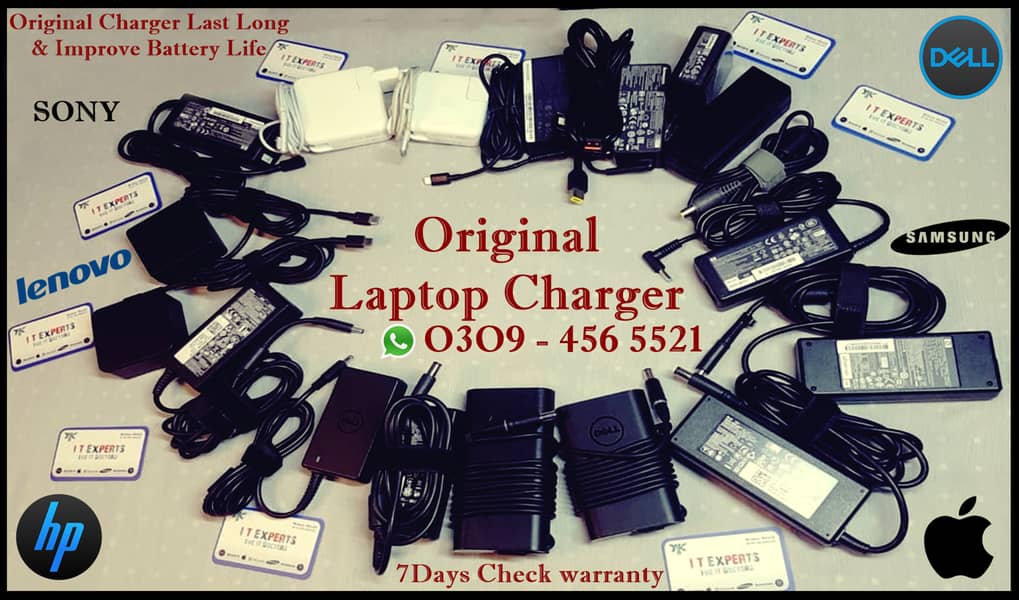 Original Laptop Charger Hp DELL LENOVO ACER SONY ASUS MACBOOK MSI 4