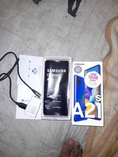 Samsung A21s 4gb 64gb all ok box complete Saman