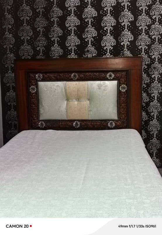 2 Piece Single Wooden Bed 7