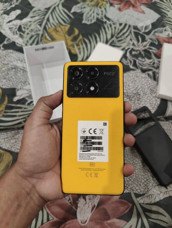 Xiaomi poco x6 pro 12 512 just like brand new device 0