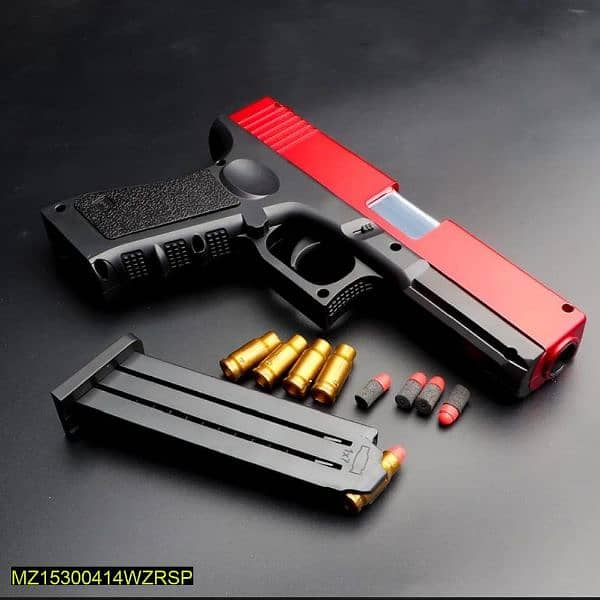 Desert Eagle Air Gun with Nerf Bullets 5