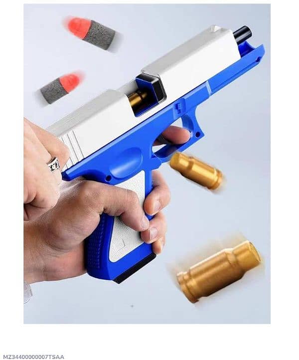 Desert Eagle Air Gun with Nerf Bullets 6