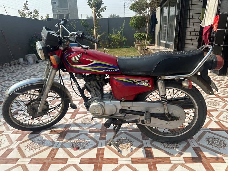 honda 125 2017 Red 3