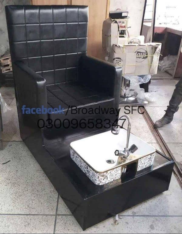 Salon chair Saloon chair Manicure pedicure massage bed shampoo unit 19