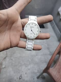 beautiful watch . stone watch