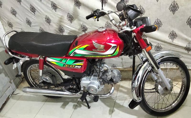 Honda cd 70 2022 model urjante sale 4