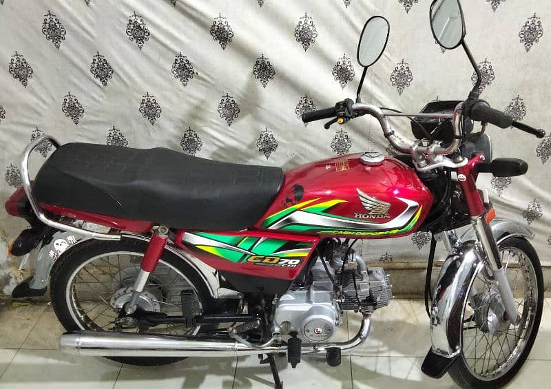 Honda cd 70 2022 model urjante sale 5