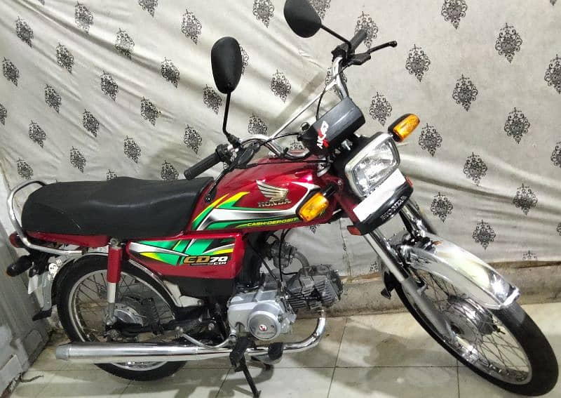 Honda cd 70 2022 model urjante sale 10