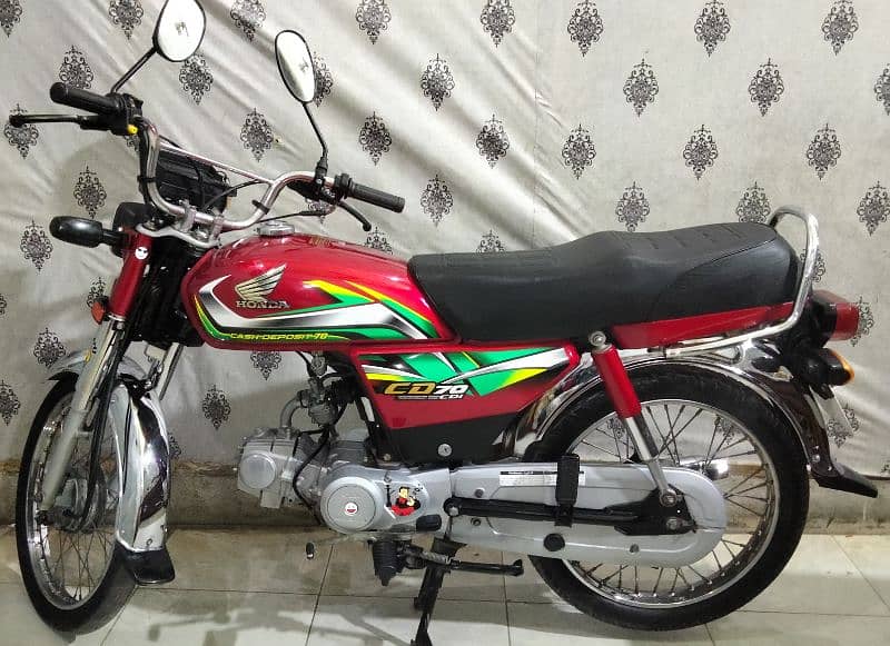 Honda cd 70 2022 model urjante sale 12