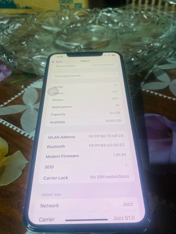 iPhone xsmax 64gb 6