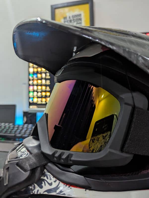 Fox Racing V1 Pilot Motocross - YL/Small Size (For teenagers/adults) 2