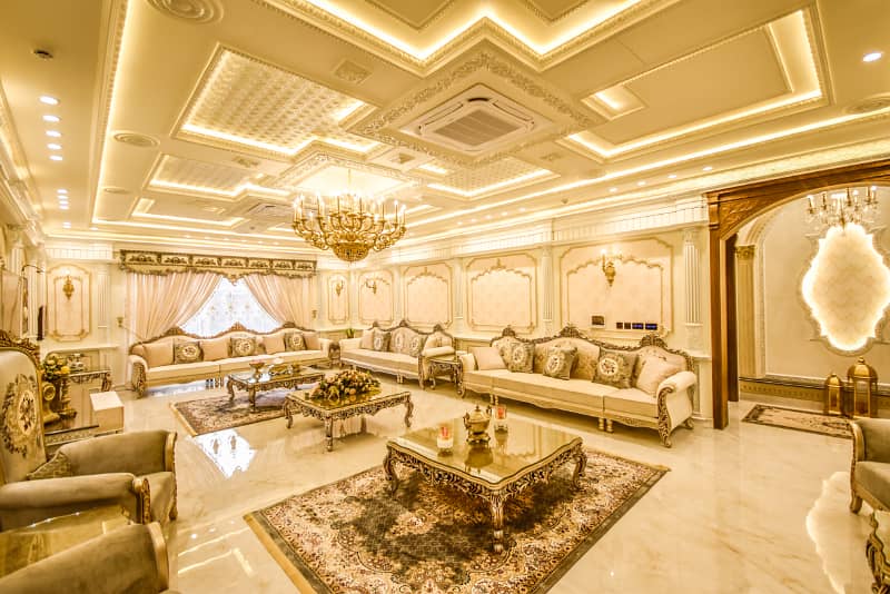 2 Kanal Royal Palace Design By Faisal Rasool Furnished Design By Wing Chair Brand New Bungalow Available For Sale Near To Defance Raya 9