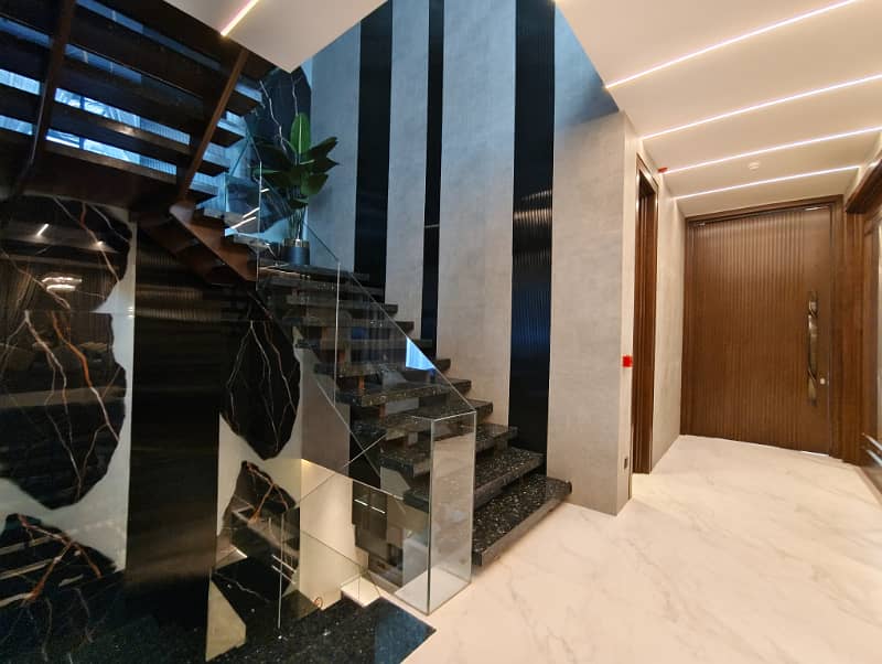 Luxurious Design By Mohsin Ali Studio 01 Kanal Double Height Lobby & Tv Lounge Full Basement & Fully Furnished with Swimming Pool 100 % Original Pictures And Price 11