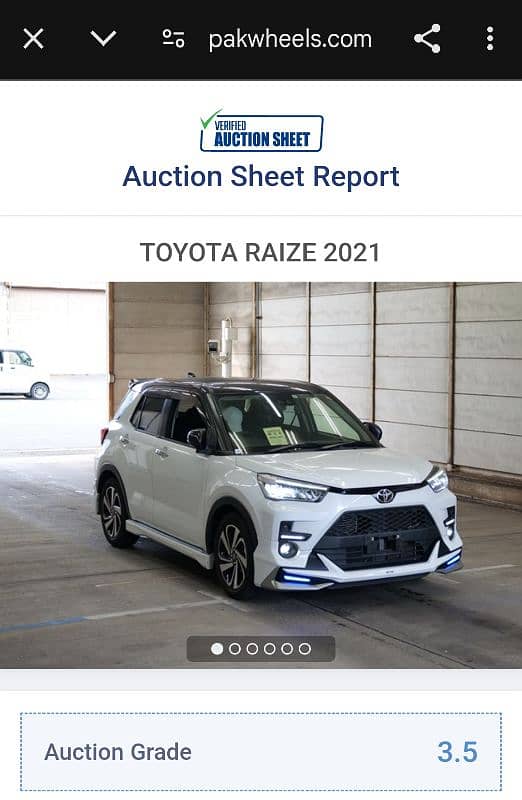 Toyota Raize 2021 Z Package 0