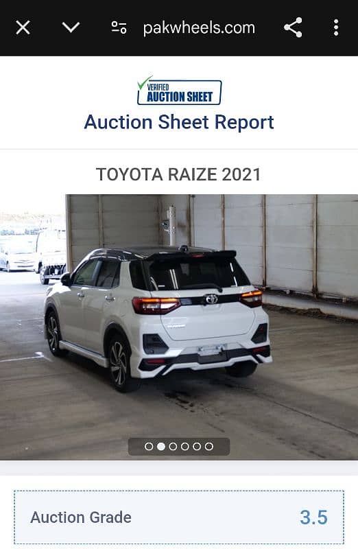 Toyota Raize 2021 Z Package 1