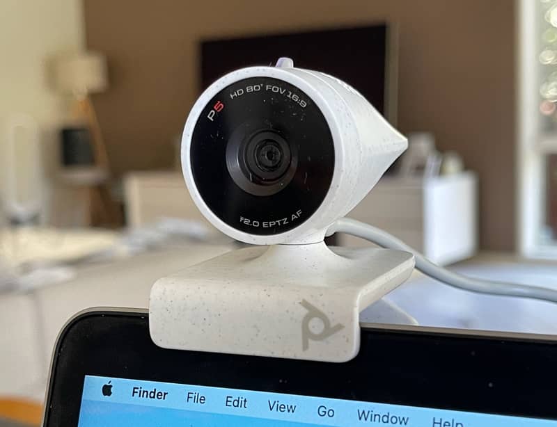 Poly Studio P5 1080p HD Webcam - Certified for Zoom & Teams, Privacy 0