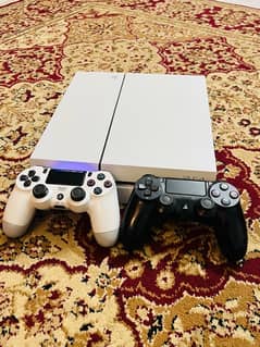 Sony PlayStation 4 - Japanese Model (White) - 1 Year Used