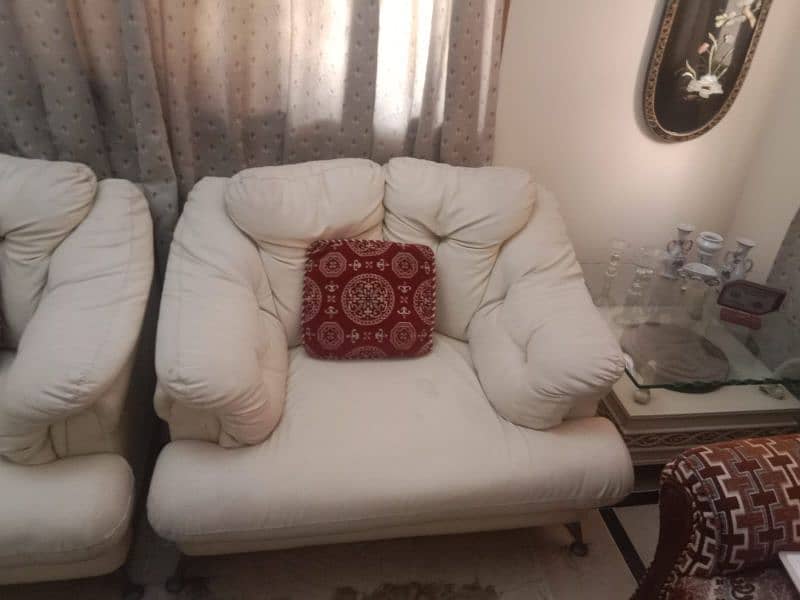 5 seater  sofaset leather for sale 2