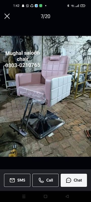 saloon chairs/shampoo unit/manipedi cure/barber chair/facial bed etc 9