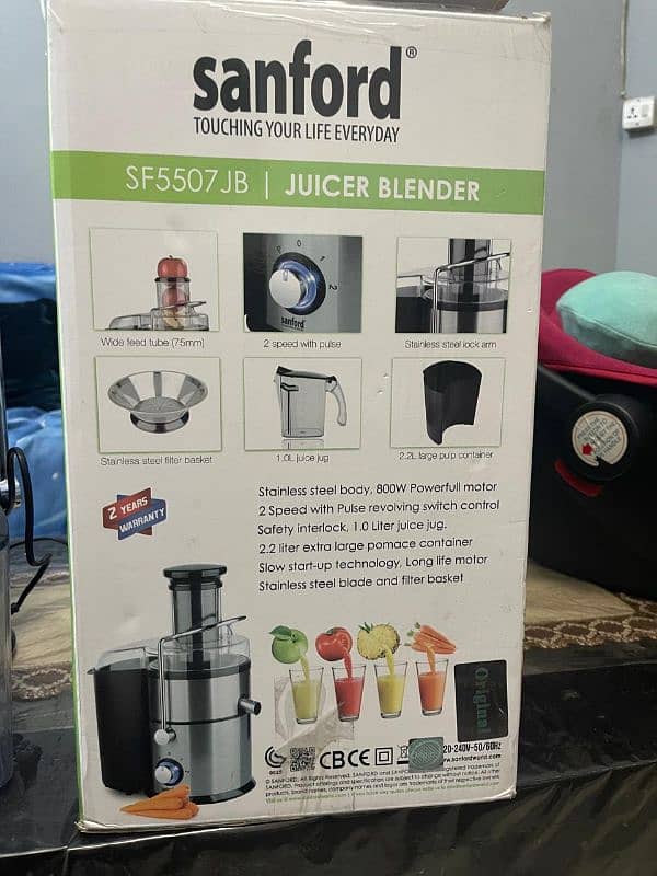 New Sanford Electric Juicer Blender 2