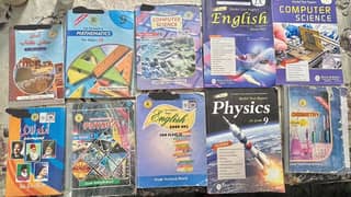 9th class course + Model practice past paper books