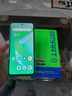 Infinix Smart 8 4Gb 64Gb With Warranty Full box