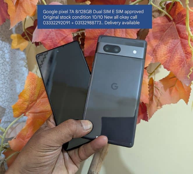 google pixel 7 A 8/128GB Dual SIM original stock call. 0333229209 jazz 2