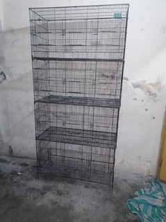 12 blocks 4 portion cage