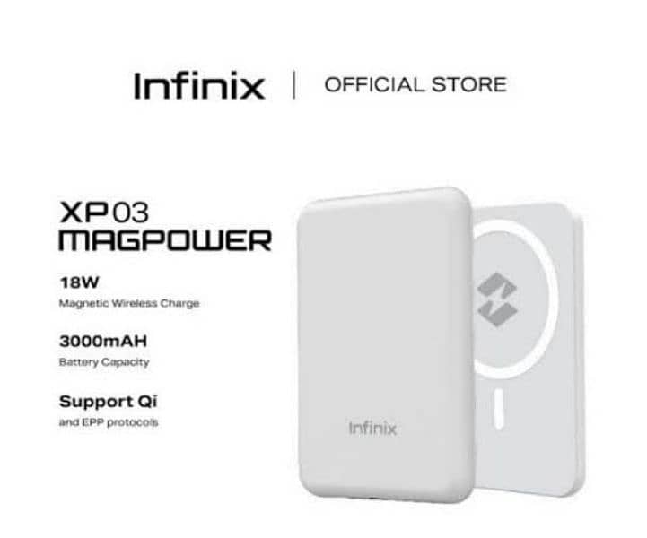 Infinix xp03 wireless battery pack 3