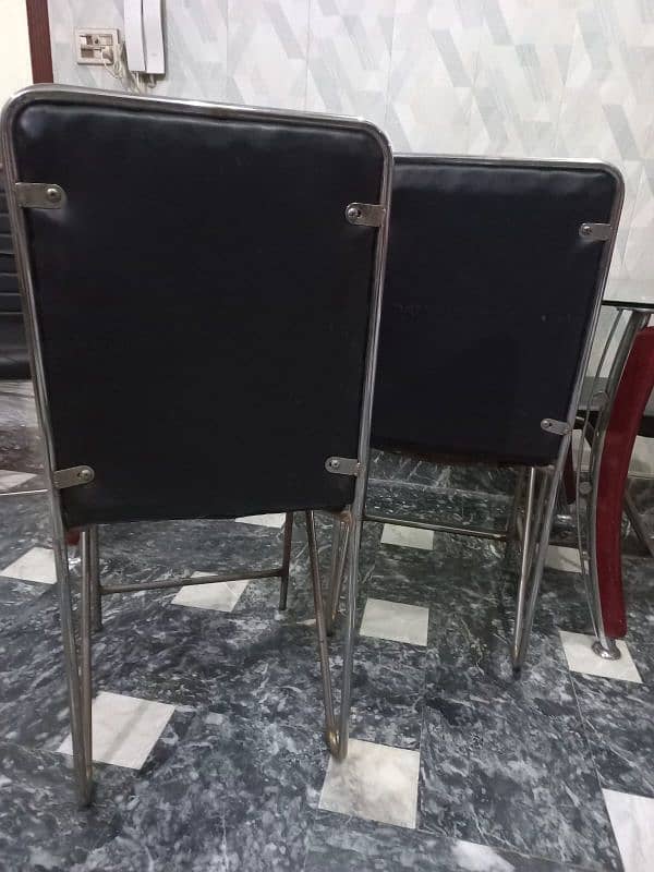 06 steel Dining chairs 2