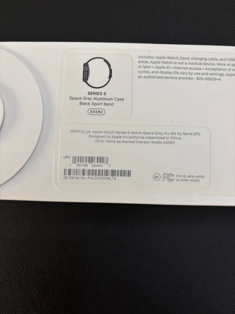 Apple Watch Series 5 44mm Space Grey 4