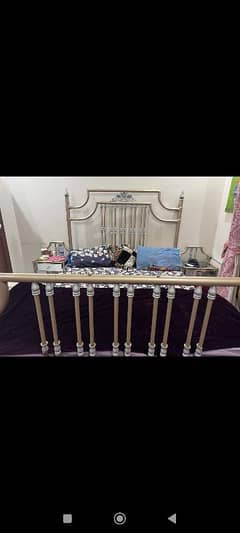 Beautiful Wraught Iron Double Bed