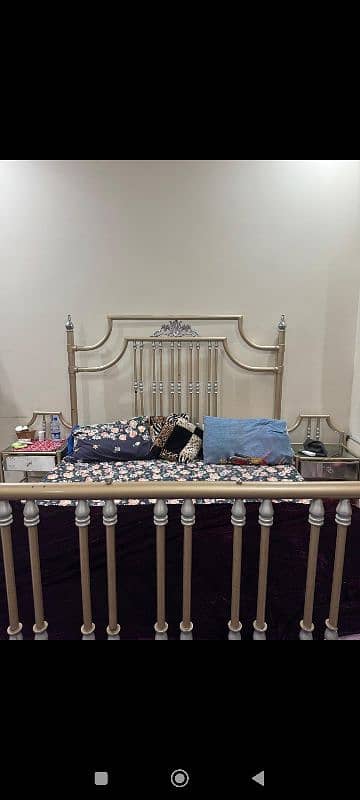 Beautiful Wraught Iron Double Bed 1