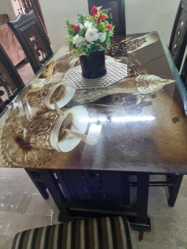 Wood Dining Table for sale 3