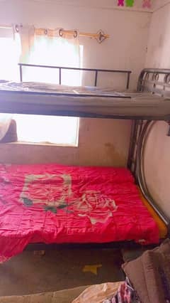 iron bunk bed in good condition