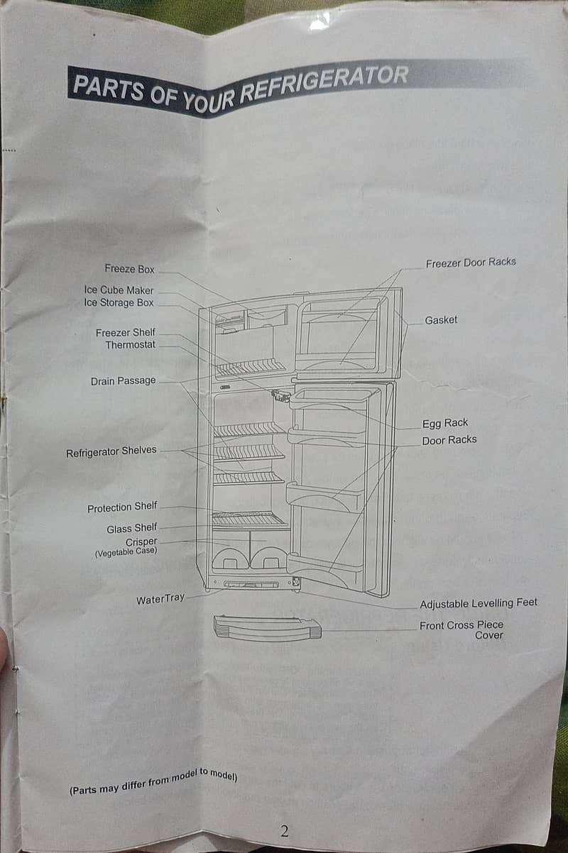 Large size Two in one Fridge and Freezer 1