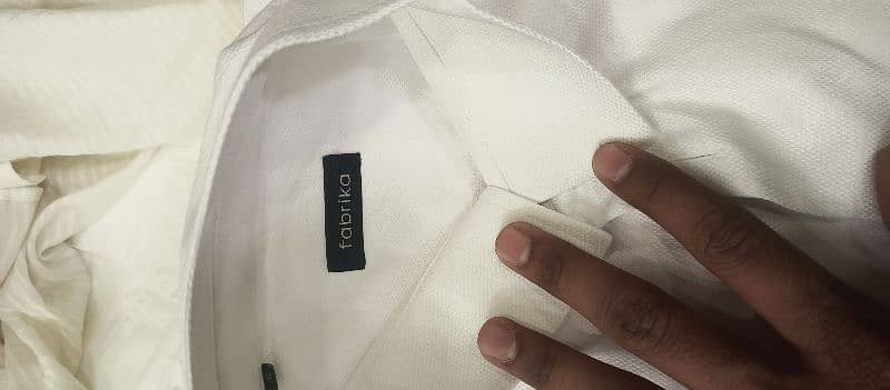 branded shirt's important avil White shirt's hugo boss . . . zara man. 2