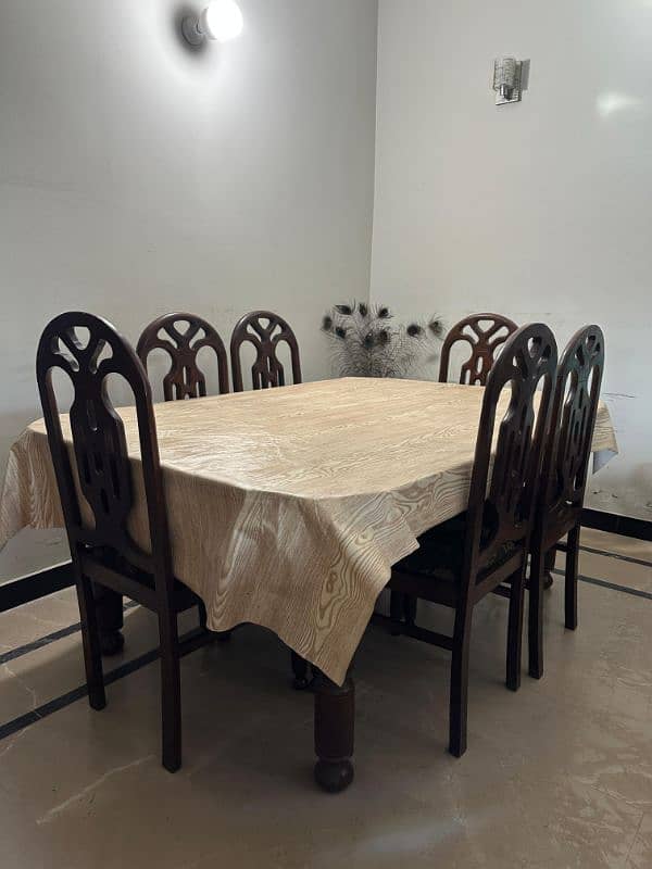 Traditional Style Antique Dining Table Of Pure Sheesham Wood! 9