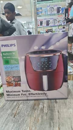 Philips LCD Touch Healthy Air Fryer - 8.0 L Capacity