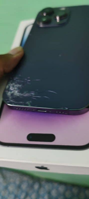 iphone 14 pro pta approved back crack 0