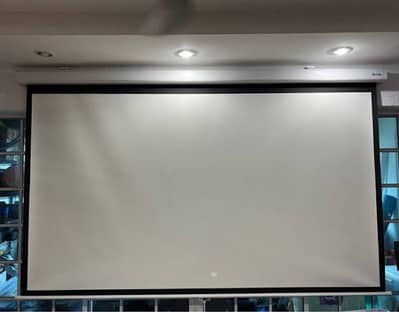 projector screen available on rent