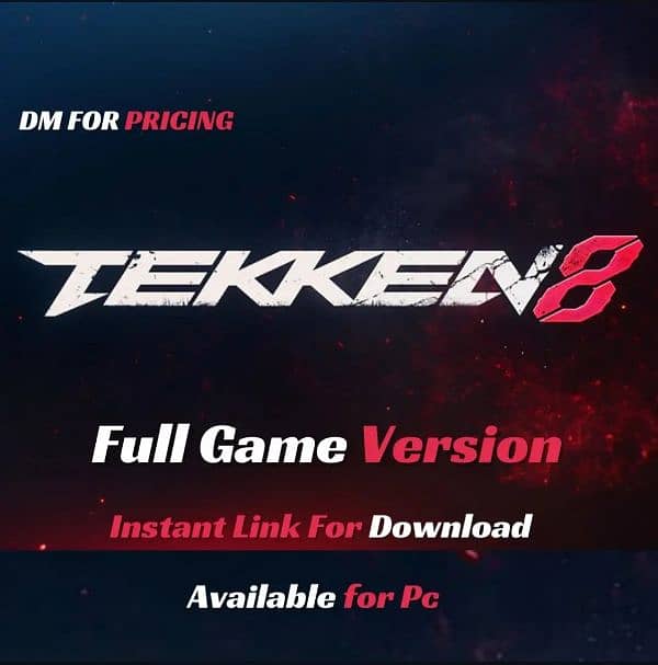 Tekken 8 Fully Installed Game Avaiable For Pc. 0