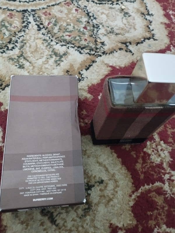 My New Burberry Perfume came from Canada 1