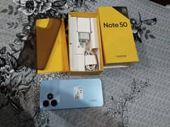 Realme Note50 4+4gb 128gb full box 1.5 month use