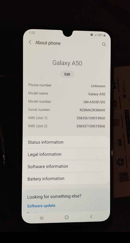 Samsung A50 Mobile 2