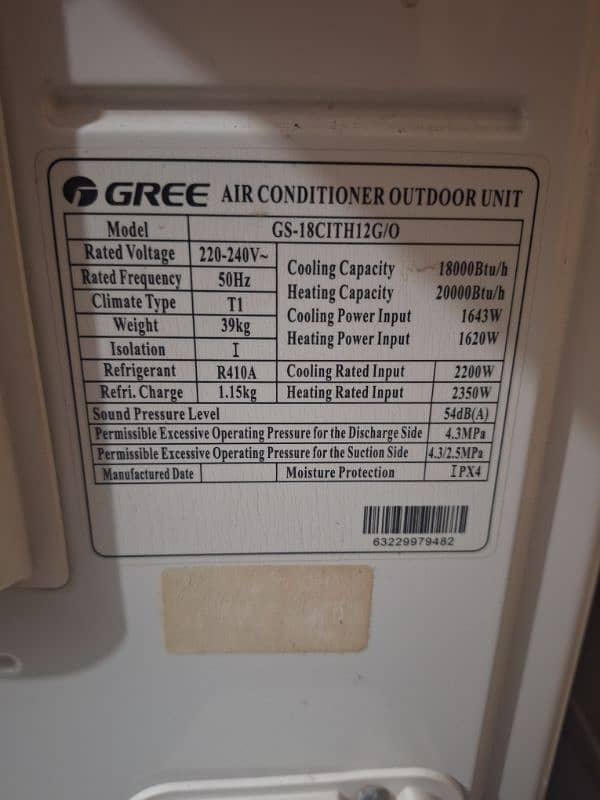 Gree 1.5 Ton AC | Urgent Sale | 2