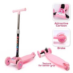 Kids Foldable Scooters with Lights on wheels at Happy Toys