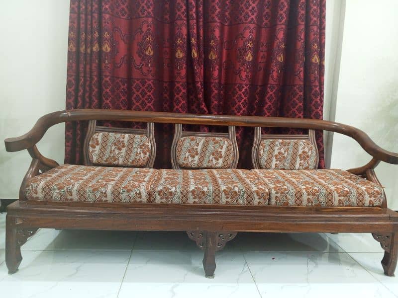 wooden sofa set 0