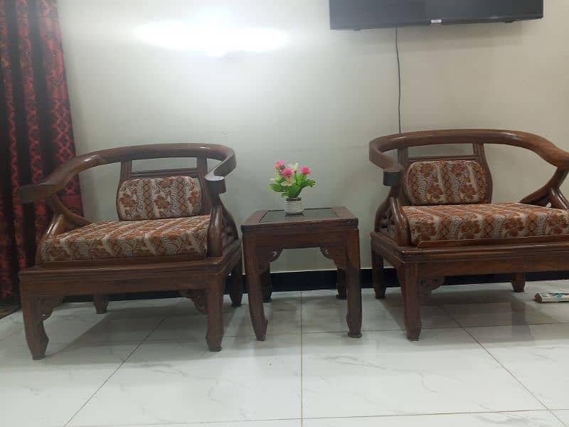 wooden sofa set 1